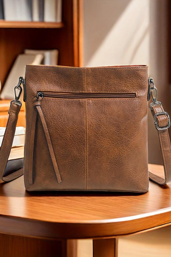 Addison™ Jednoduchá elegance | Retro čtvercová kabelka přes rameno