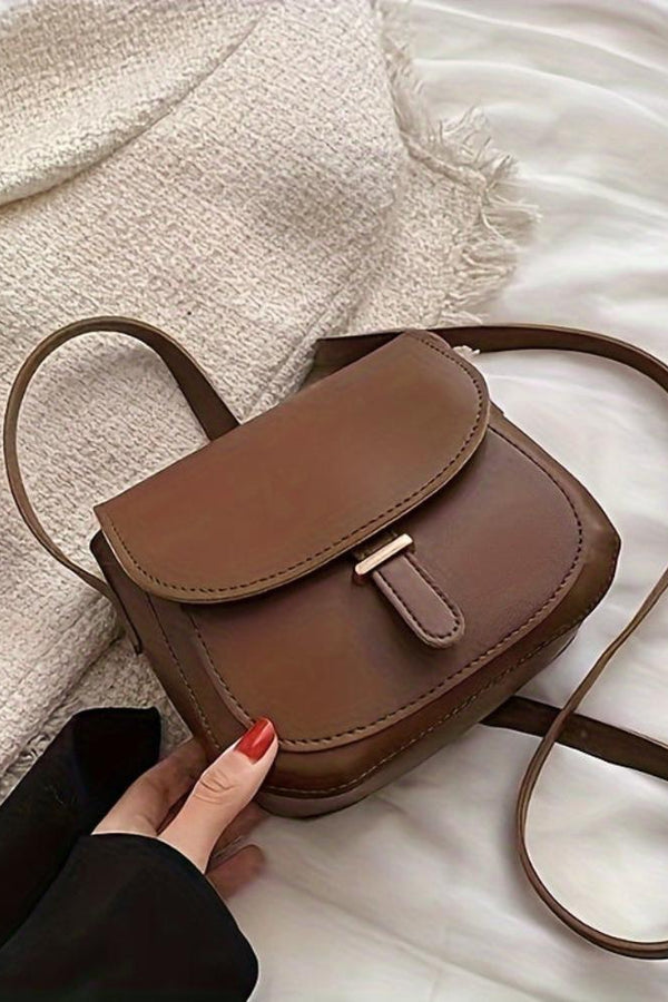 Aria™ Retro Grace | Elegantní sedlová crossbody taška