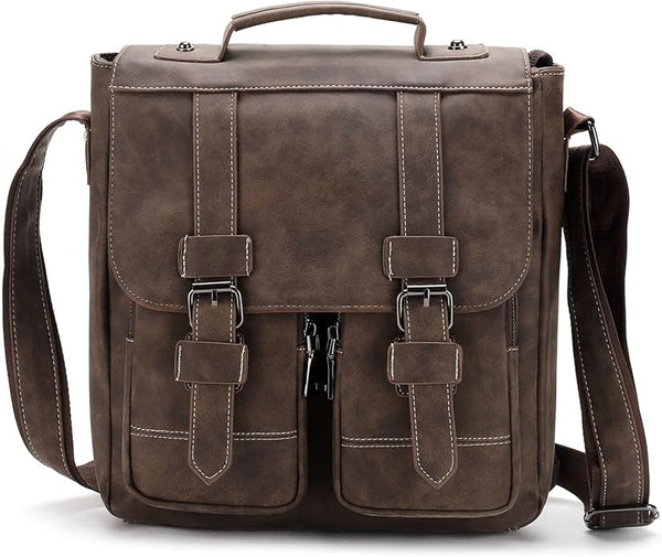 Liam™ - Vintage taška s více kapsami a vlajkou