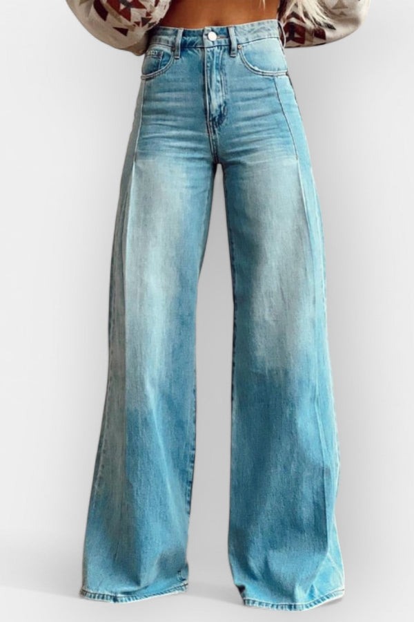 Kalhoty se širokými nohavicemi a rozšířeným střihem