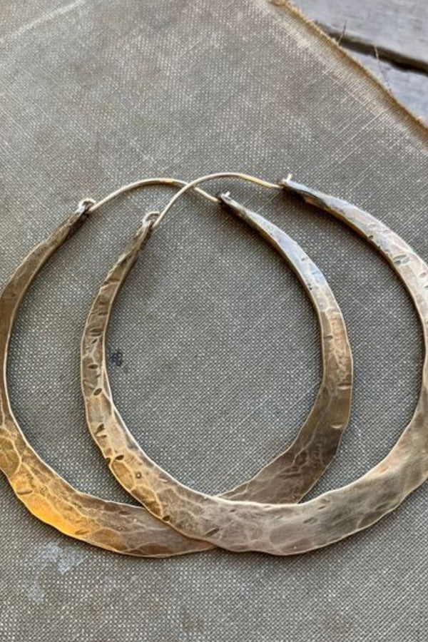 Antické náušnice s kruhem | Zlato