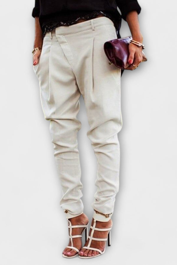 Kalhoty s vysokým pasem