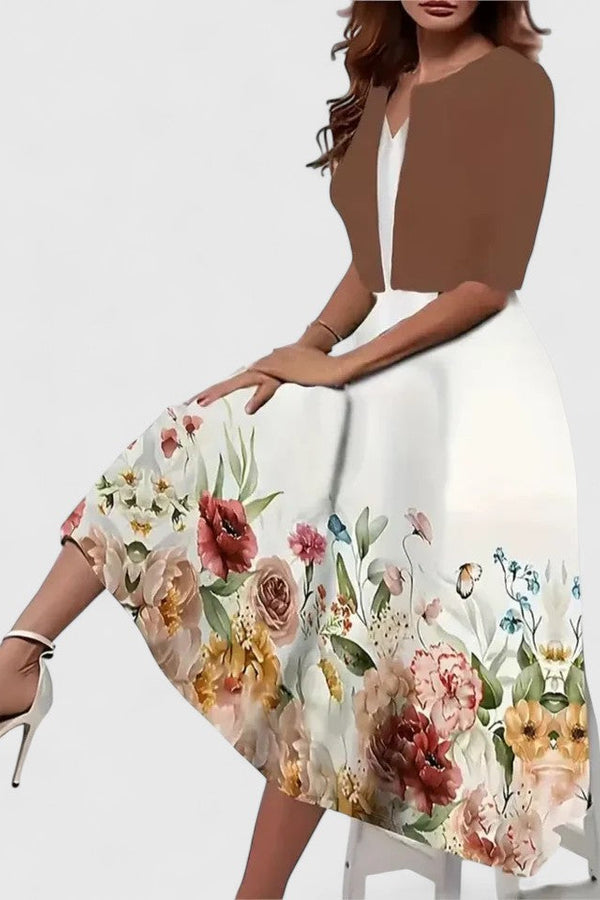 Chantal | Elegantní midi šaty