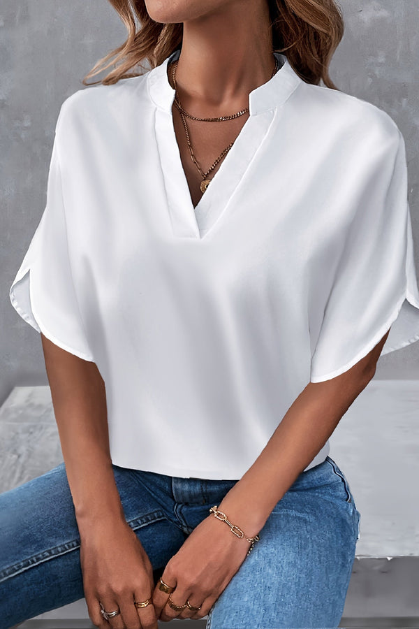 Lexa | Volně střižená halenka s výstřihem do V