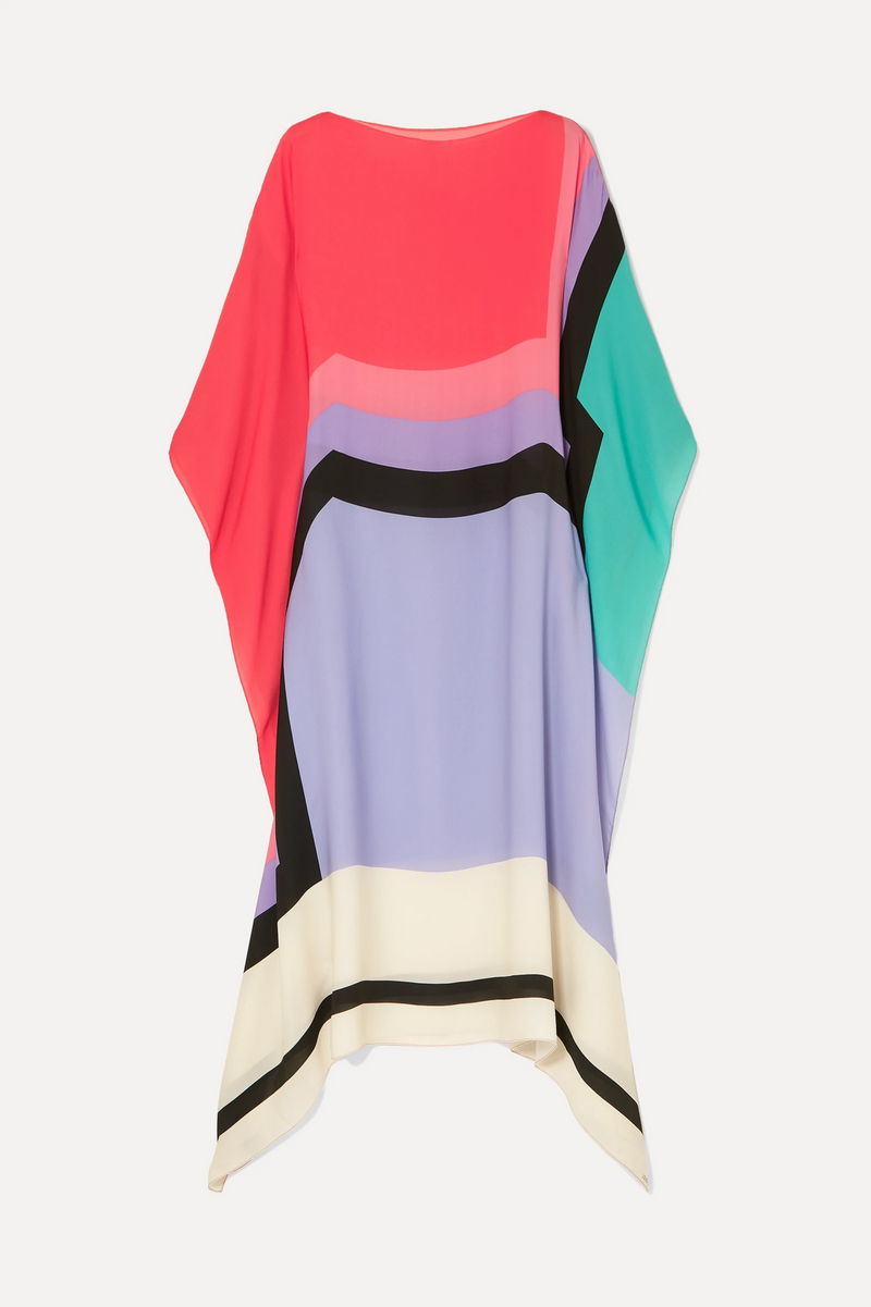 Rilinda | Elegantní kaftan s geometrickým potiskem