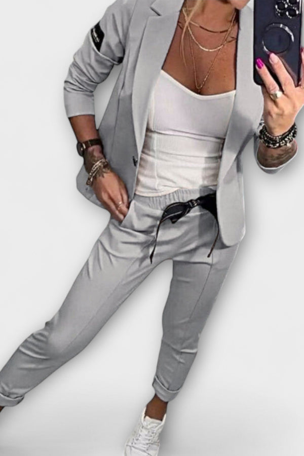 Vionne | Elegantní sada topu, bundy a kalhot