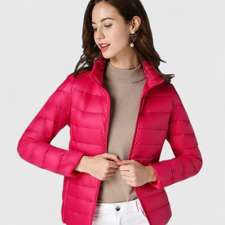 Mahikah | Elegantní nepromokavá péřová bunda