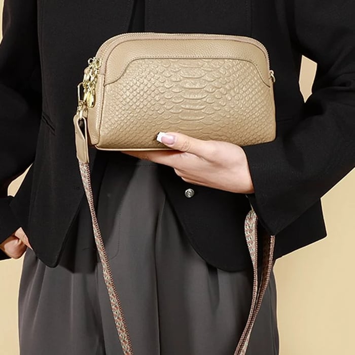 Olivia™ Elegantní Půvab | Mini kabelka přes rameno s krokodýlím vzorem
