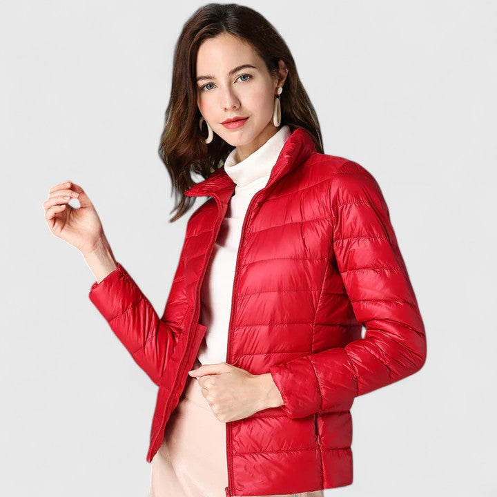 Mahikah | Elegantní nepromokavá péřová bunda