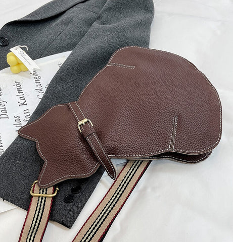 Aria™ přívěsek na popruh | Stylová kabelka přes rameno s motivem kočičky