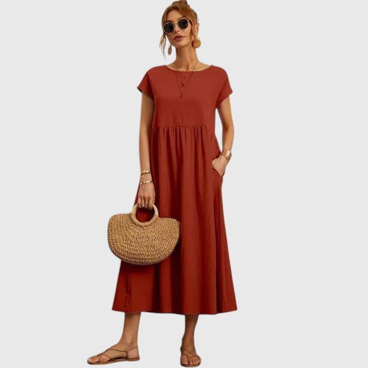 Fenella | Pohodlné midi šaty