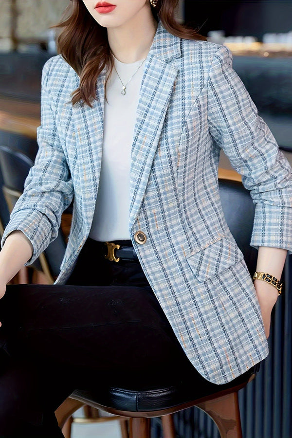 Madison™ - Elegantní kárované sako