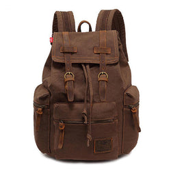 Jackson™ - Vintage batoh s vícenásobnými kapsami a klopou
