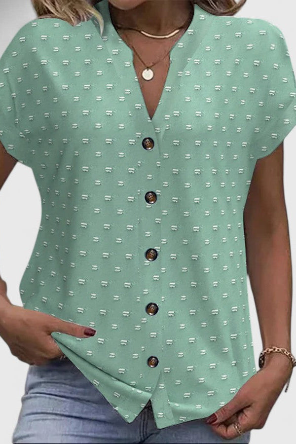 Miles | Pohodlné tričko s výstřihem do V