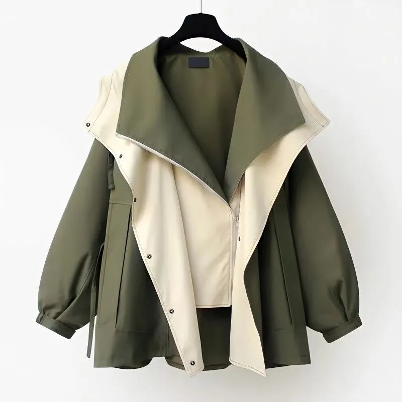 Evelyn™ | Stylový, voděodpudivý trenčkot