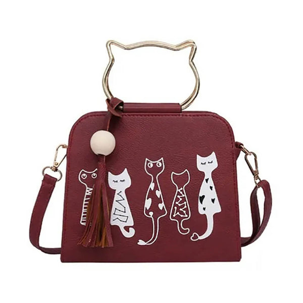 Layla™ - Stylová roztomilá kabelka s kočičím motivem