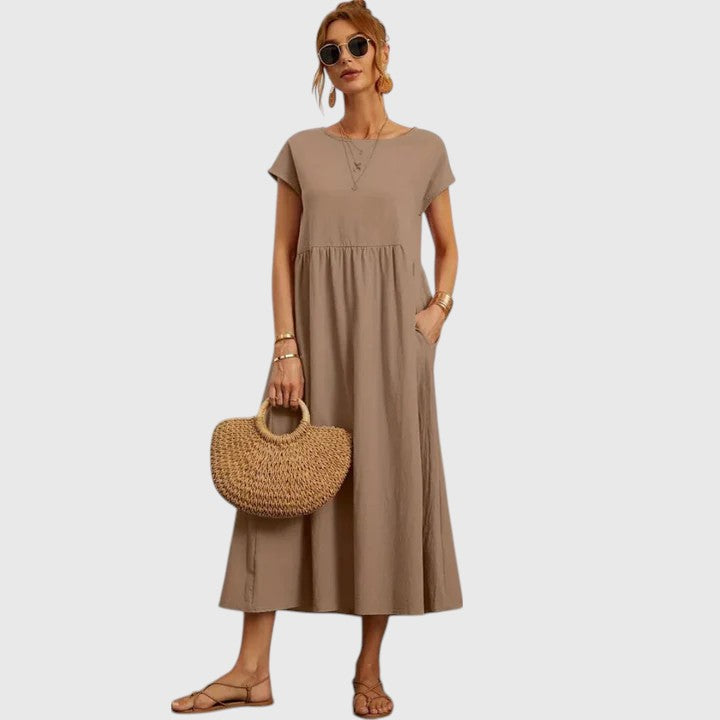 Fenella | Pohodlné midi šaty