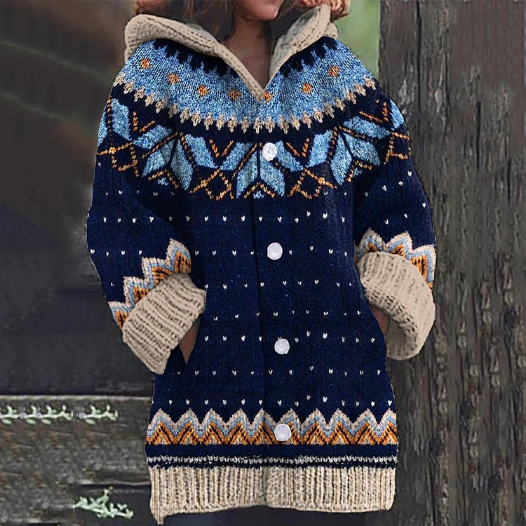 Valentina™ - Pletený kardigan z vlny