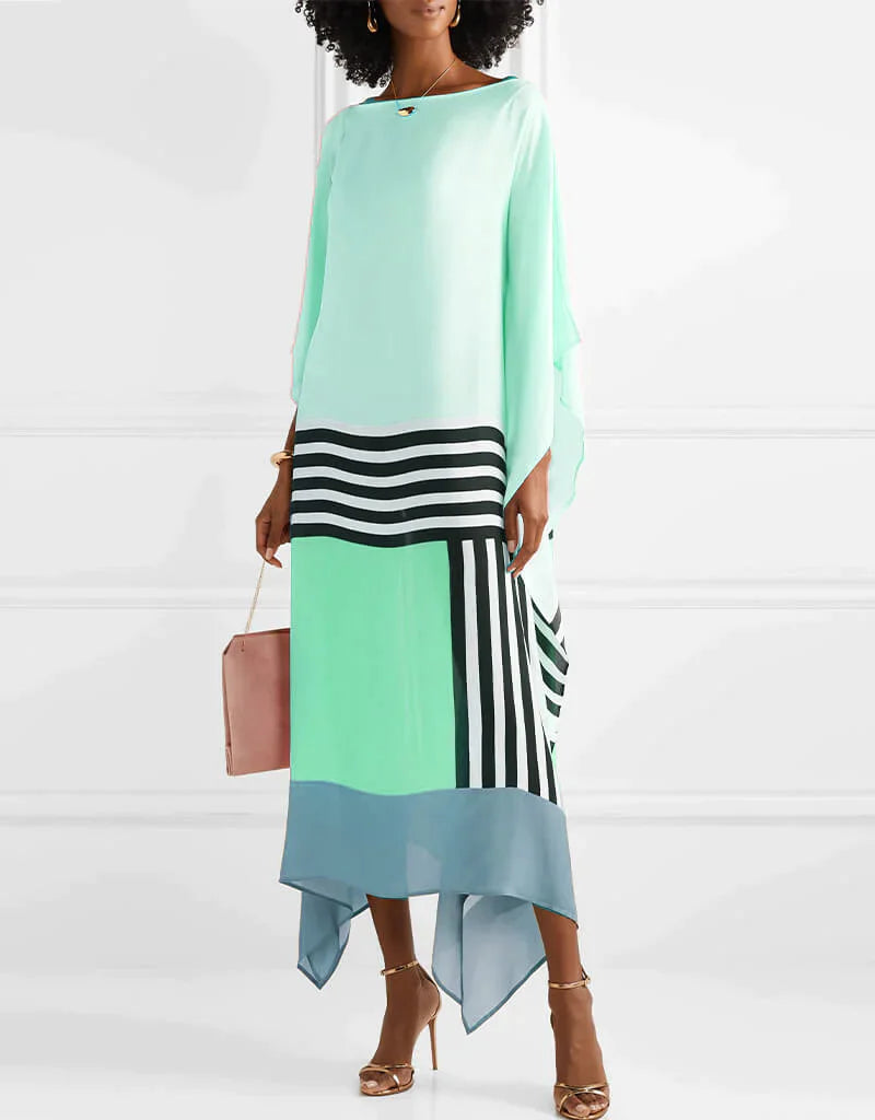 Rilinda | Elegantní kaftan s geometrickým potiskem