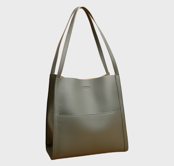 Klasická kožená kabelka přes rameno