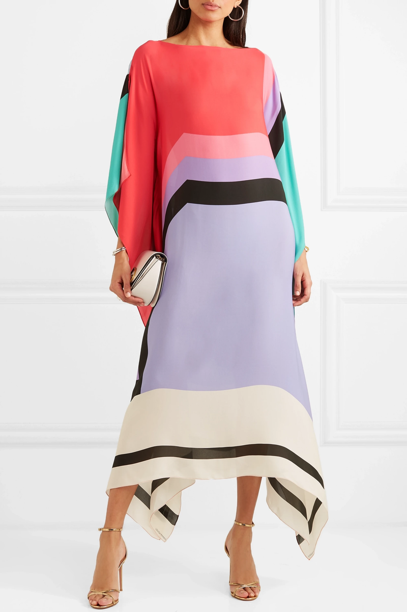 Rilinda | Elegantní kaftan s geometrickým potiskem