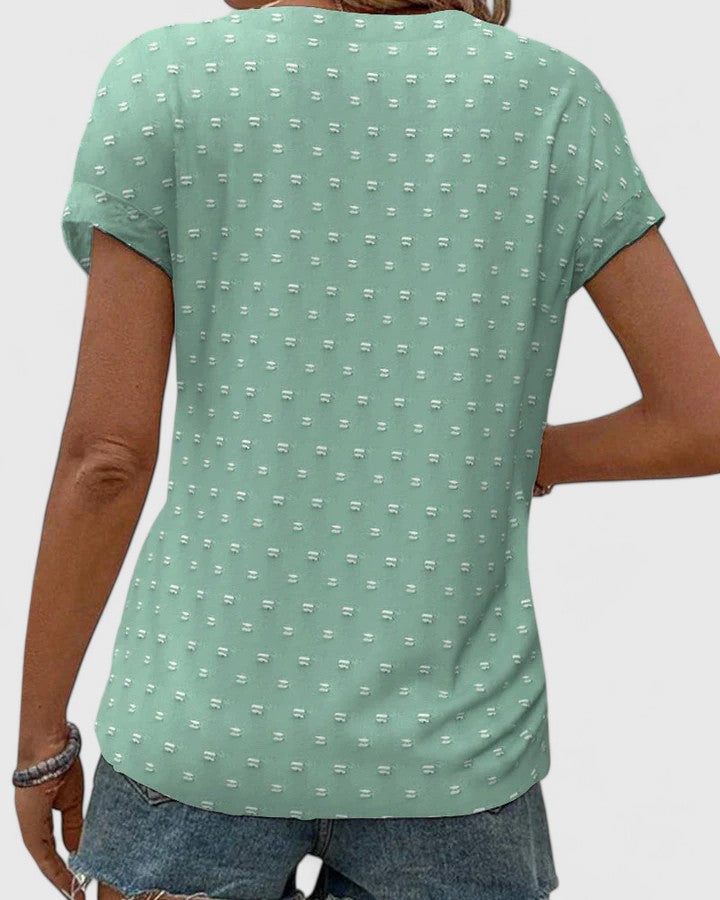 Miles | Pohodlné tričko s výstřihem do V