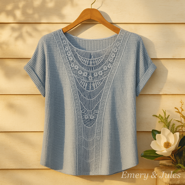 Lorine | Elegantní halenka inspirovaná Ibizou