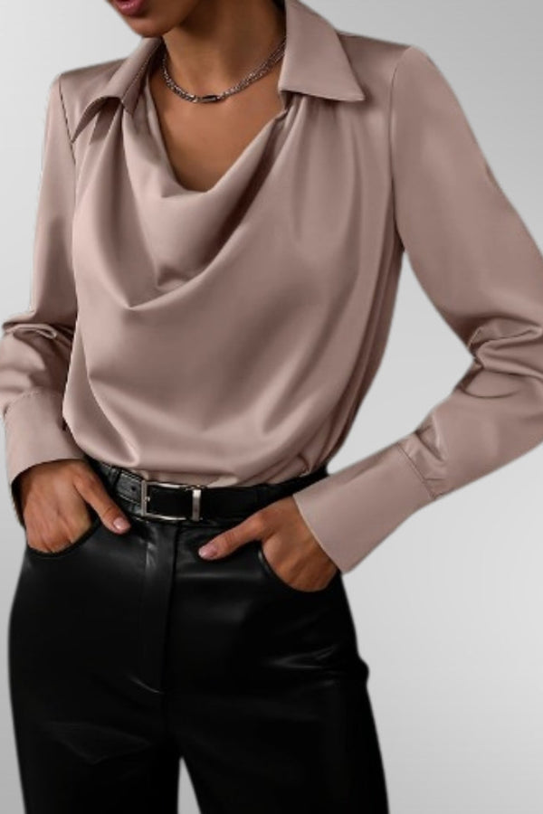 Violet™ | Elegantní saténová halenka