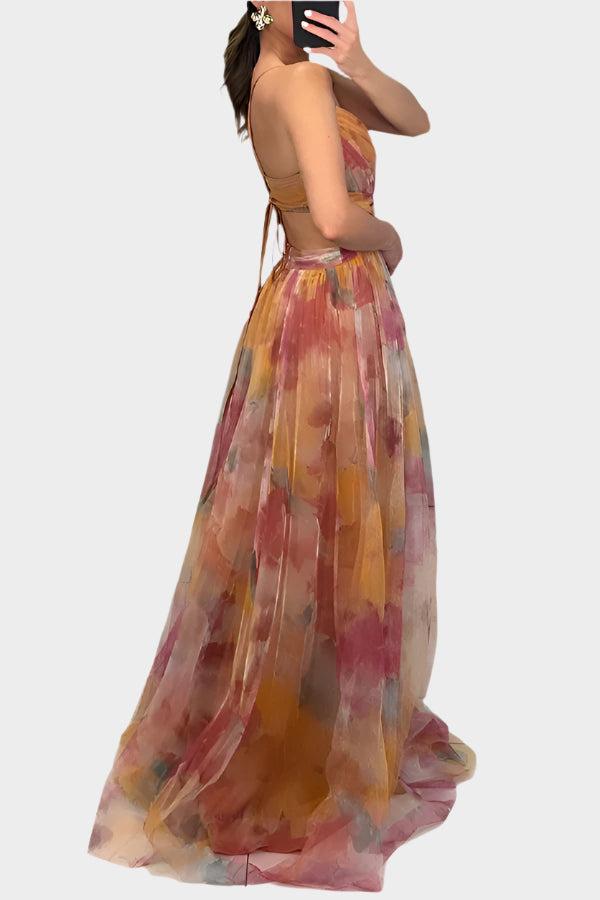 Elegantní maxi šaty