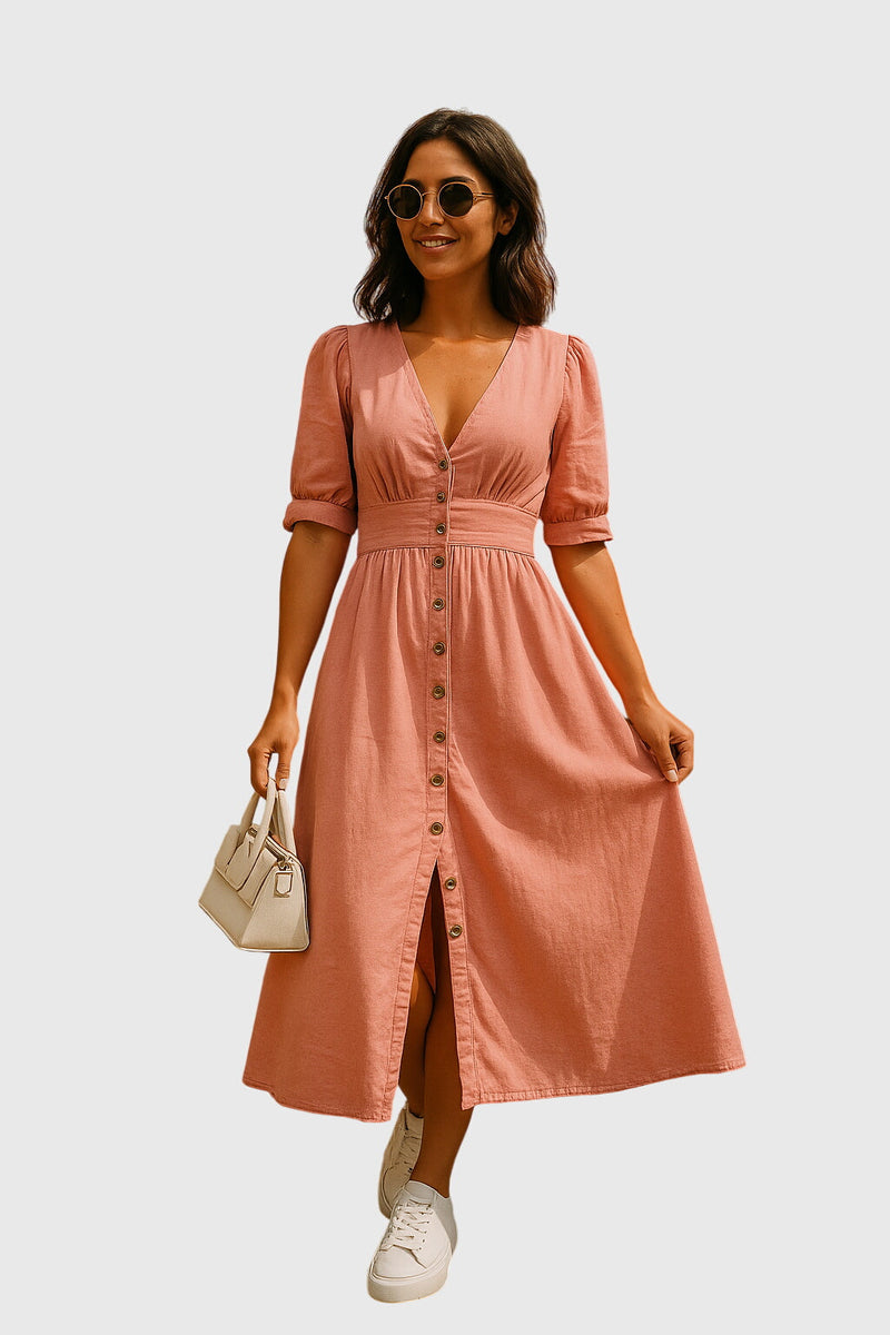 Jacqueline™ | Elegantní džínové šaty