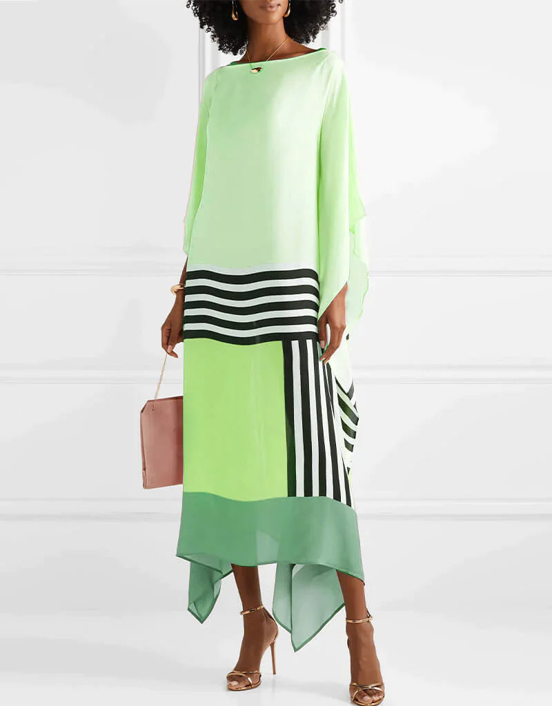 Rilinda | Elegantní kaftan s geometrickým potiskem