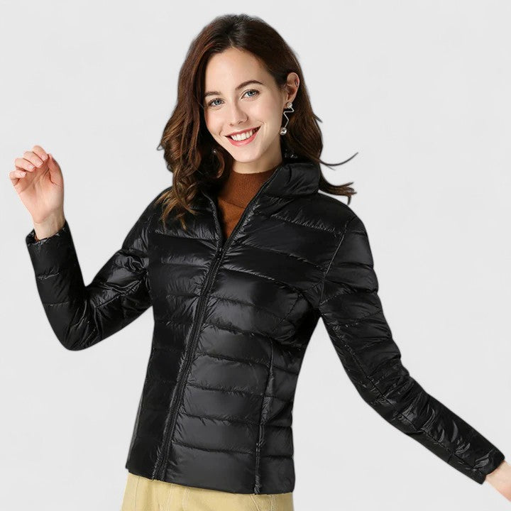 Mahikah | Elegantní nepromokavá péřová bunda