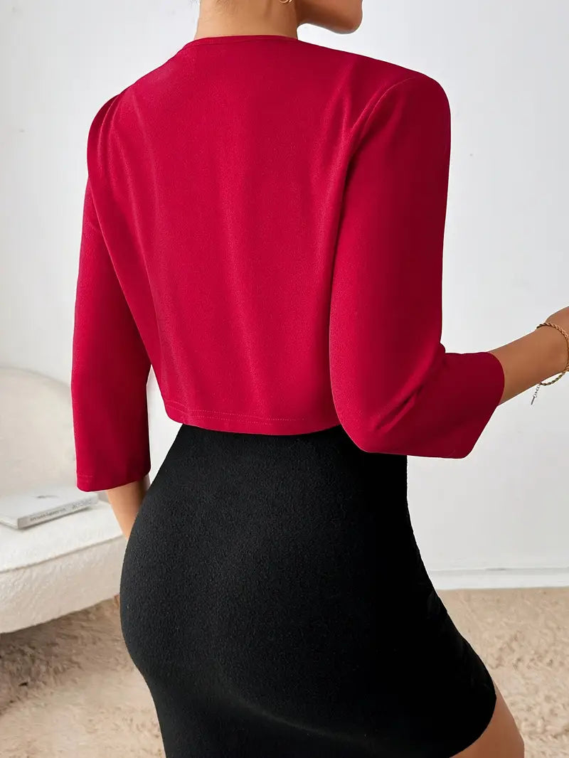 Madison™ - Stylové sako s plisovaným límcem