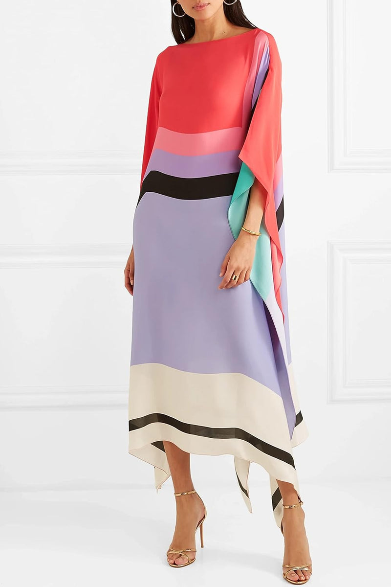 Rilinda | Elegantní kaftan s geometrickým potiskem