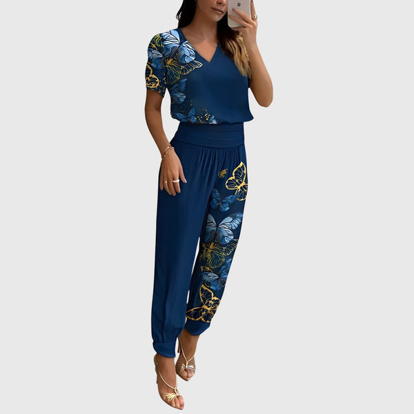 Jennifer™ | Stylová halenka a kalhotový set