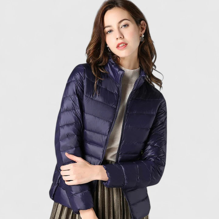 Mahikah | Elegantní nepromokavá péřová bunda