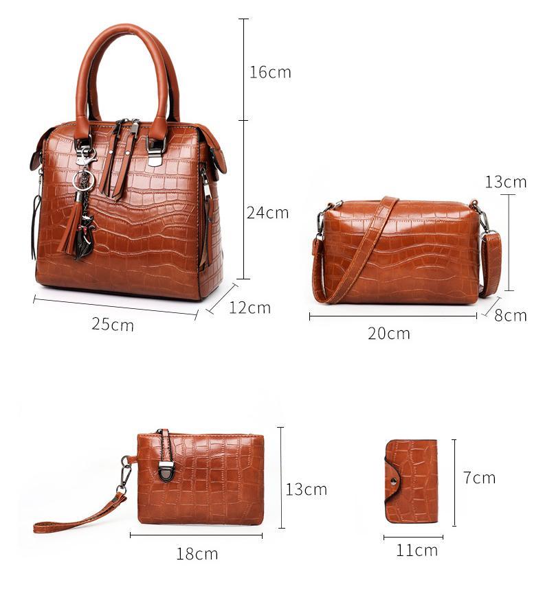 Olivia™ Klasická elegance | Moderní 4dílná sada tašek