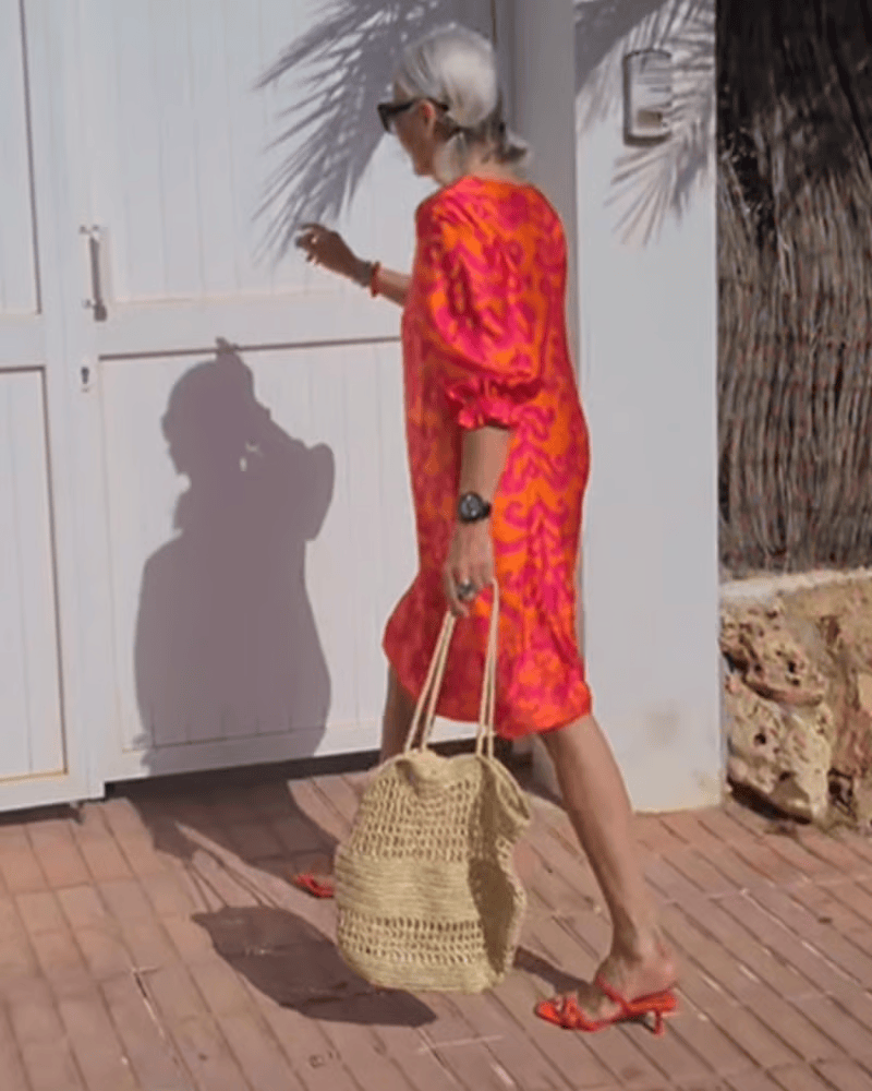 Luna - Elegantní květinové šaty