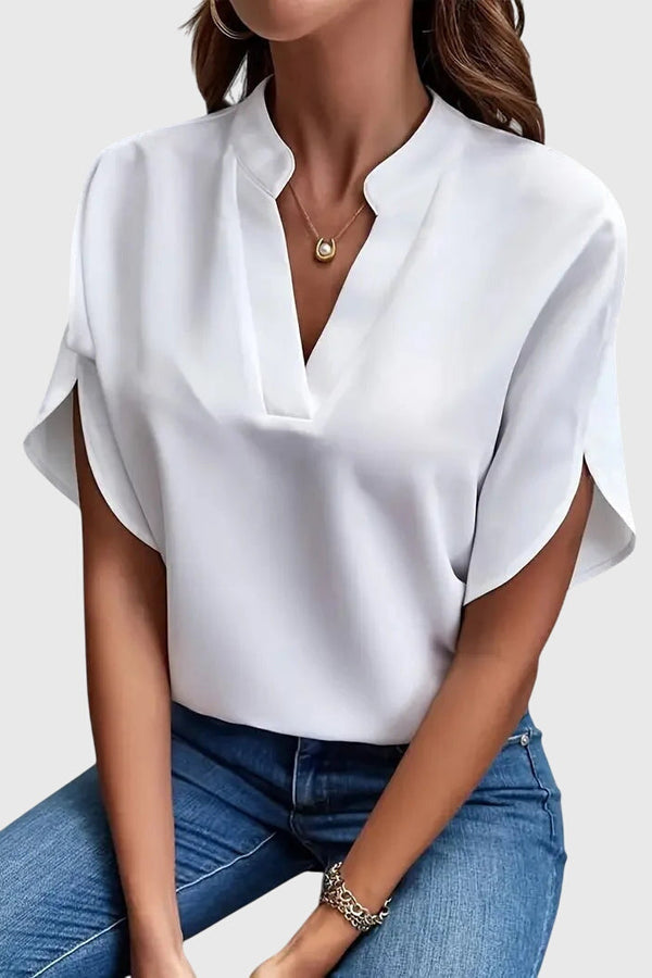 Beatrix™ | Měkké a elegantní tričko s výstřihem do V