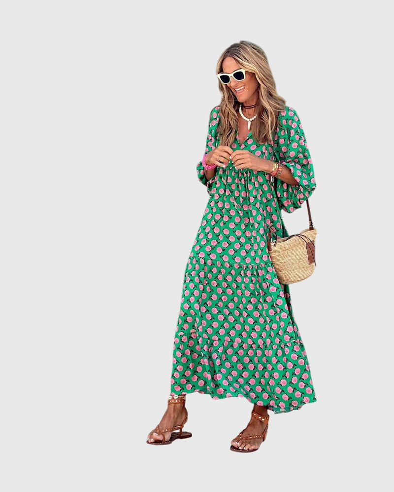 Sarah™ - Boho maxi šaty