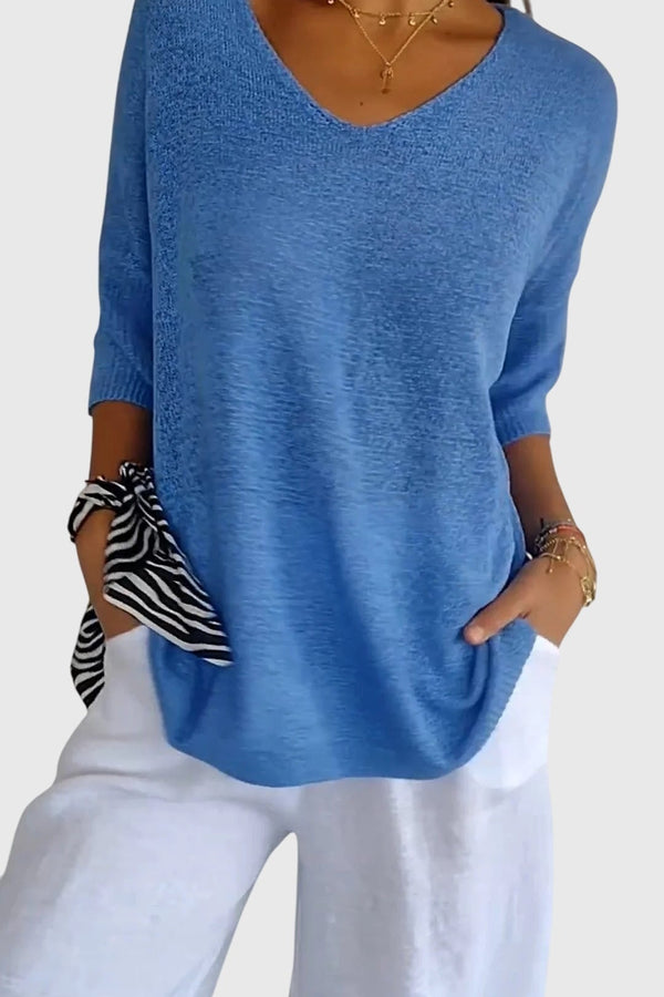 Cassandra™ | Elegantní top s výstřihem do V