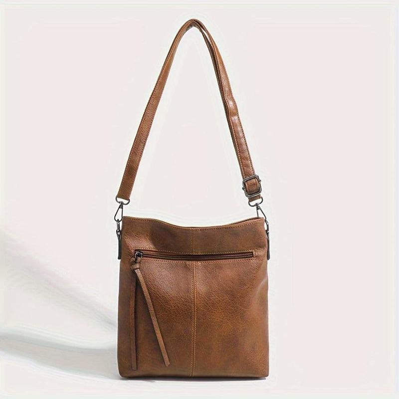 Addison™ Jednoduchá elegance | Retro čtvercová kabelka přes rameno