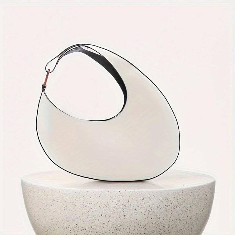 Sophia™ Moderní minimalistická | Elegantní jednobarevná kabelka Hobo