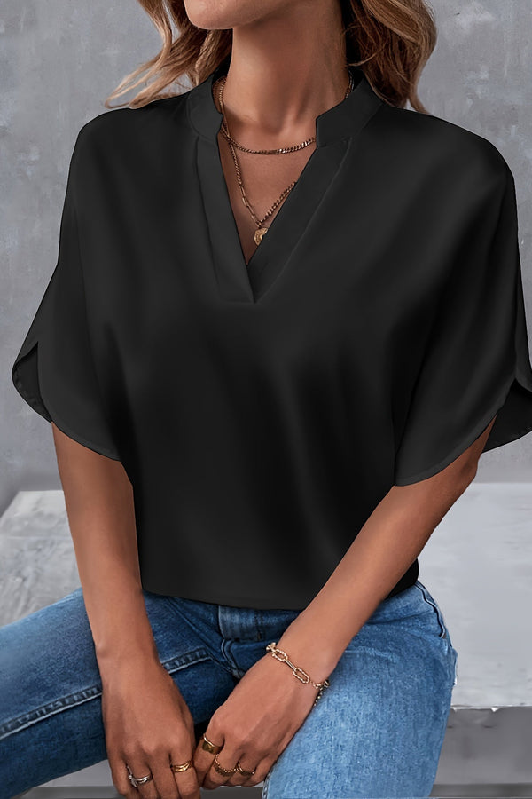 Lexa | Volně střižená halenka s výstřihem do V