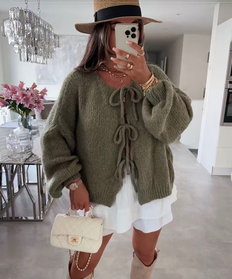 Adelie | Pletený svetr cardigan