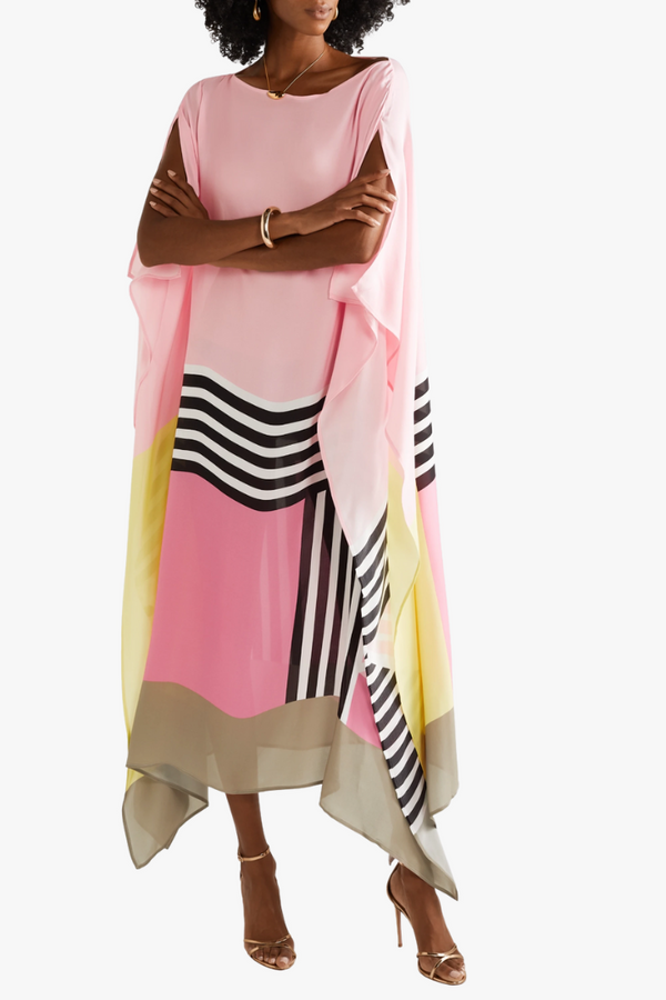 Rilinda | Elegantní kaftan s geometrickým potiskem