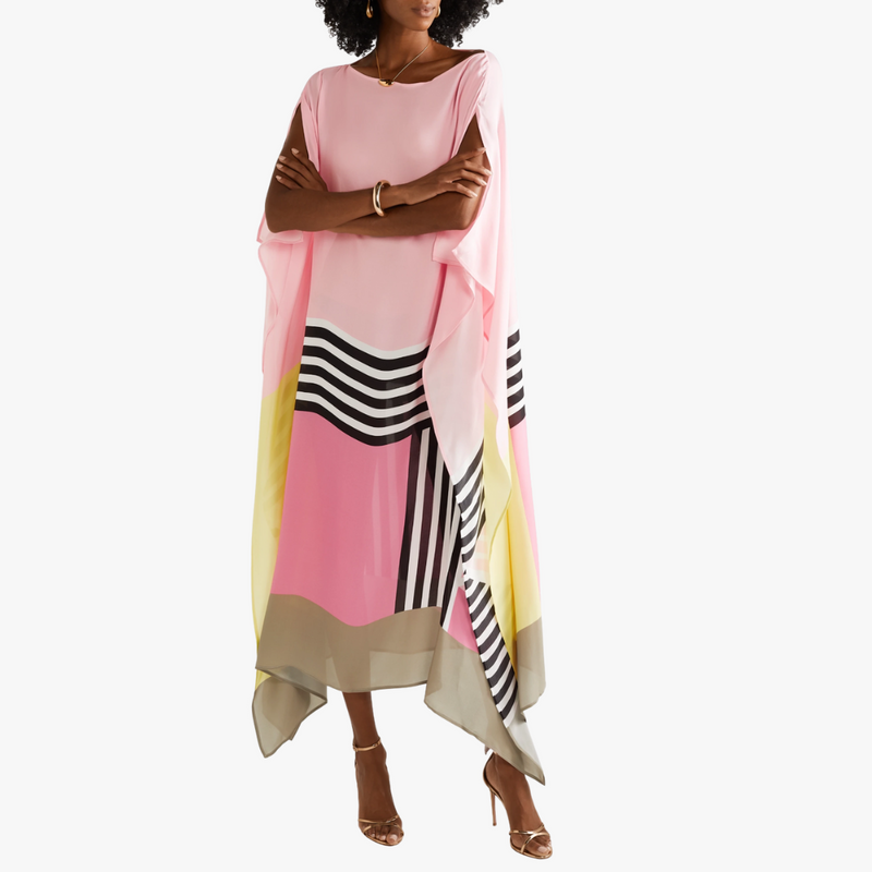 Rilinda | Elegantní kaftan s geometrickým potiskem