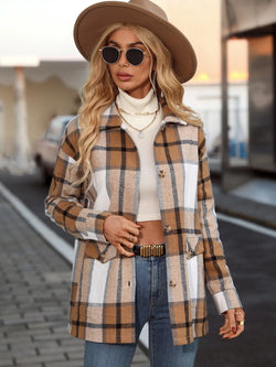 Kelly | Stylové kostkované sako