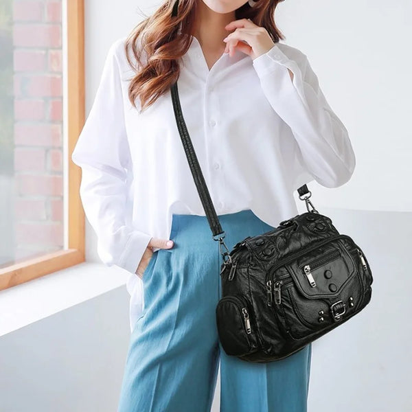 Savannah™ Klasická všestrannost | Vintage brašna přes rameno