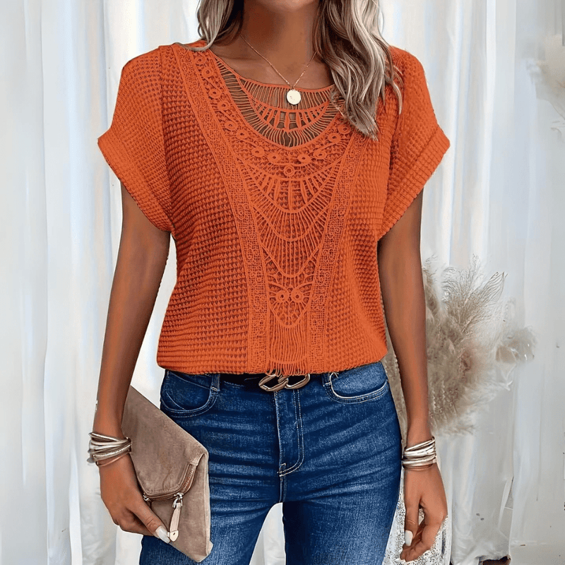 Lorine | Elegantní halenka inspirovaná Ibizou